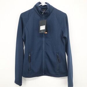 Stormtech Outdoor Navy Blue Andorra Zip Up Performance Jacket NEW